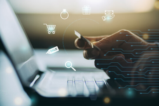 360_F_418162620_ucap6ju0dhTQPRXzytx9CRMAn6ITLgb6 Acessos a E-commerces no Brasil Caem 18%, mas Mercado Livre Segue na Liderança