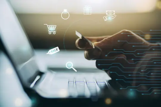 360_F_418162620_ucap6ju0dhTQPRXzytx9CRMAn6ITLgb6 Acessos a E-commerces no Brasil Caem 18%, mas Mercado Livre Segue na Liderança