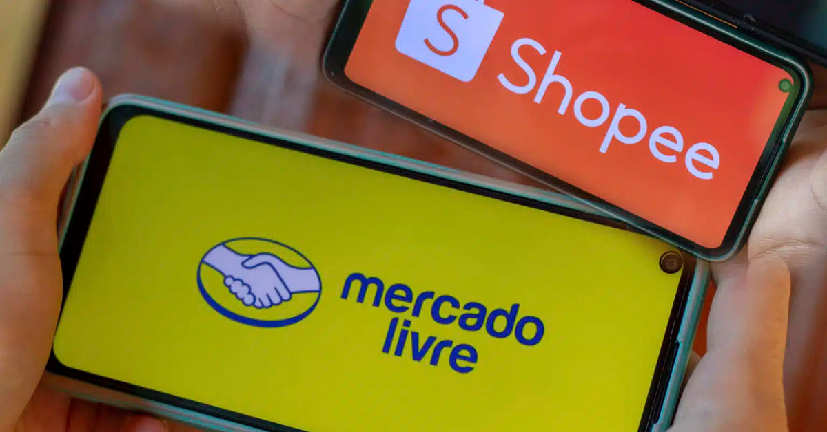 8.8 na Shopee e Mercado Livre