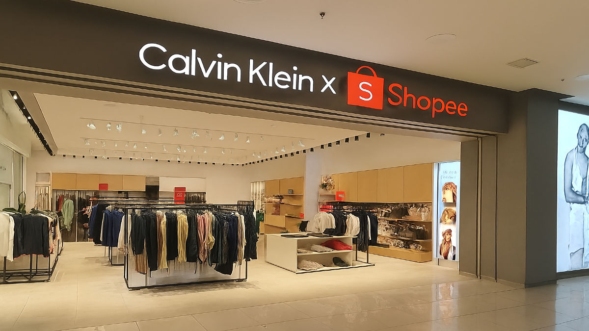 Calvin Klein Chega à Shopee