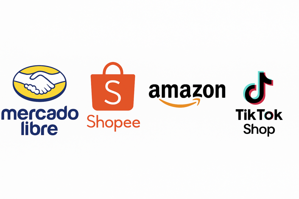 Logos-de-E-commerce-Populares Batalhas Estratégicas: Quem Está Dominando o E-commerce no Brasil