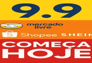 9.9 Mercado Livre Shopee Shein