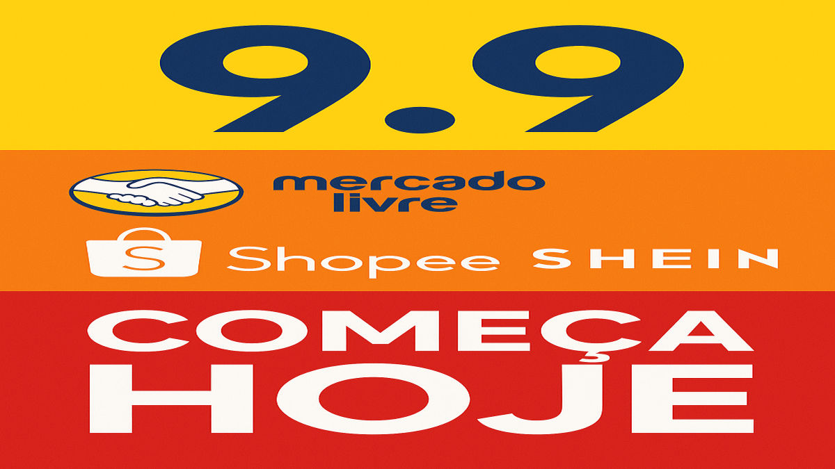 9.9 Mercado Livre Shopee Shein