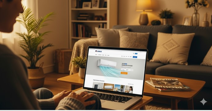 gree Do Atacado ao Consumidor: Gree E-commerce Revoluciona a Venda de Ar-Condicionado