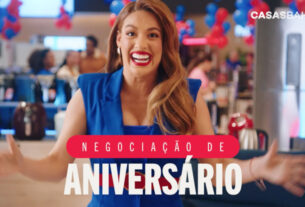 Casas Bahia campanha de aniversário