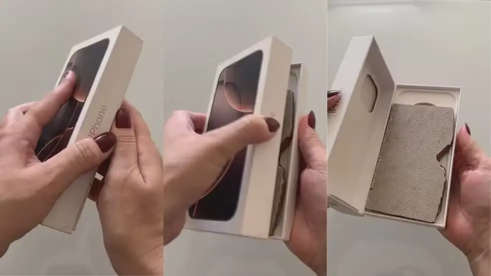 mulher-compra-iphone-de-r-8-mil-e-recebe-pedaco-de-azulejo-divinopolis-foto-paula-rosaarquivo-pessoal Comprar na Amazon Está Cada Vez Mais Arriscado: Mulheres Recebem iPhones Fraudados e Homen Processador com Problema