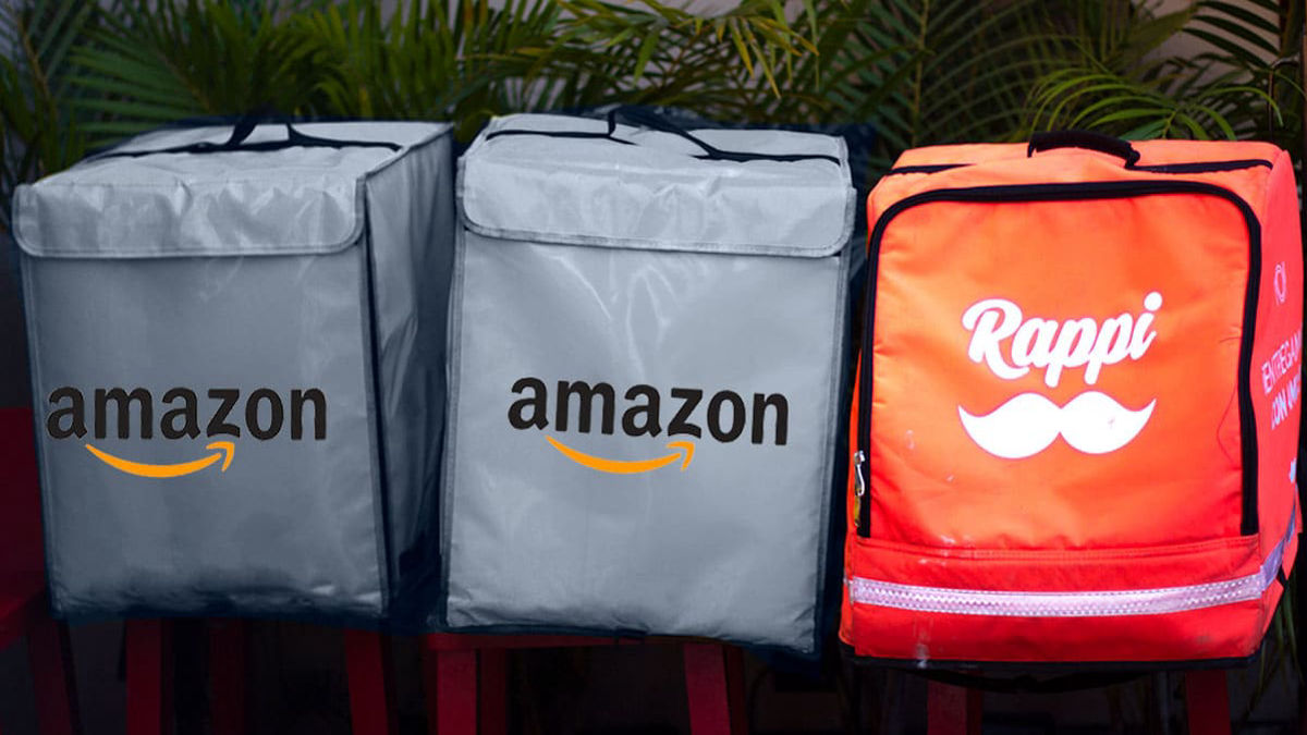 Amazon compra parte da Rappi