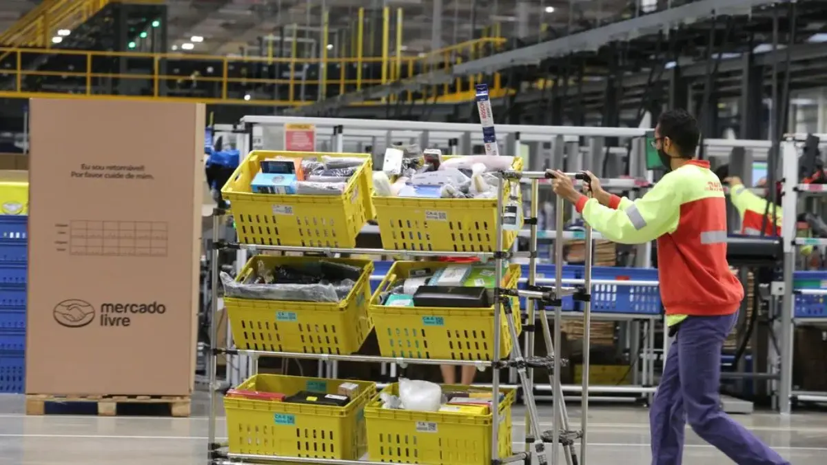 Mercado Livre prevê que terá 55 mil trabalhadores no fim do ano com expansão da logística e alta nas vendas