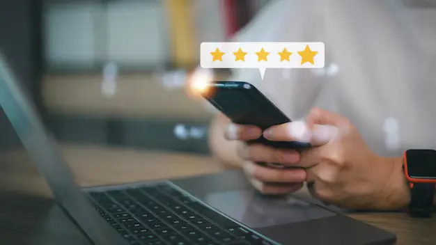 usuario-otorga-calificacion-experiencia-servicio-aplicacion-linea-concepto-encuesta-retroalimentacion-satisfaccion-revision-cliente-cliente-puede-evaluar-calidad-servicio-que-conduce-cla Estratégias Infalíveis para o 11.11: Faça Suas Vendas Dispararem Nessa Data Global