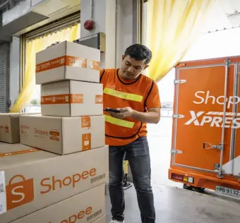Expansão logística da Shopee no Brasil