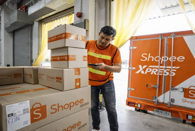 Expansão logística da Shopee no Brasil