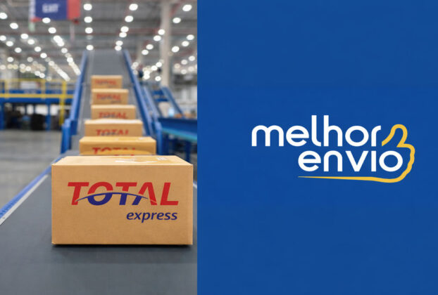 Parceria entre Total Express e Melhor Envio