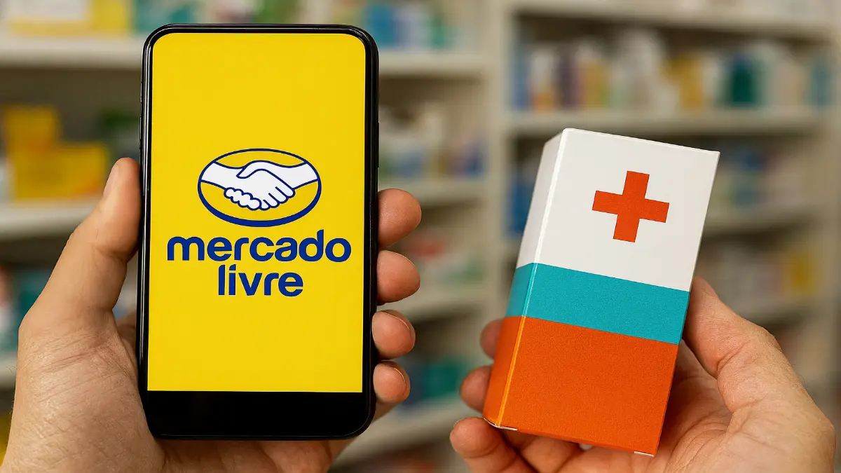 Venda de medicamentos no Mercado Livre