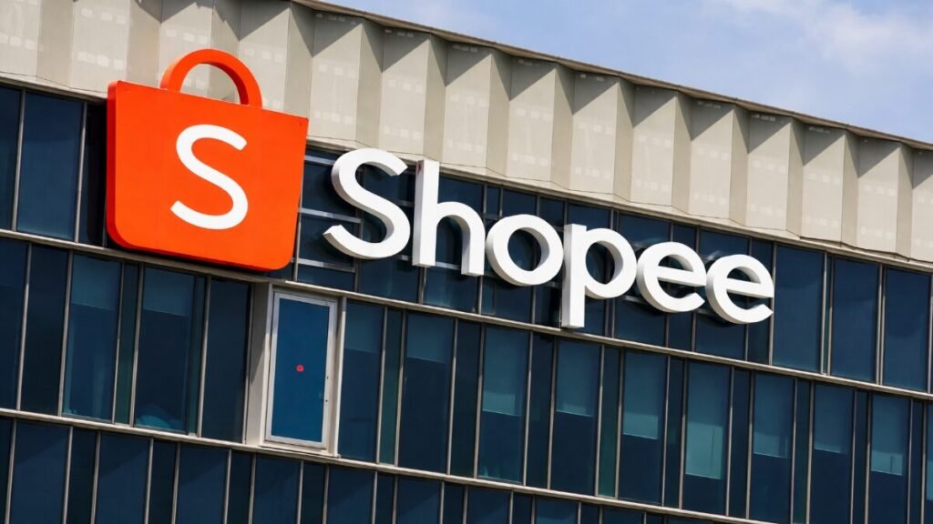 imresizer-Logo-da-Shopee-em-edificio-moderno-1024x576 Novo centro de distribuição da Shopee em Minas Gerais promete cortar prazos de entrega em BH pela metade