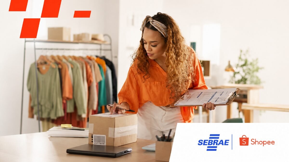 Parceria entre Shopee e Sebrae