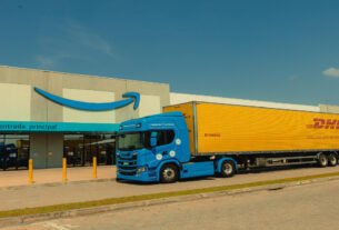 Centro de distribuição da Amazon em Salvador