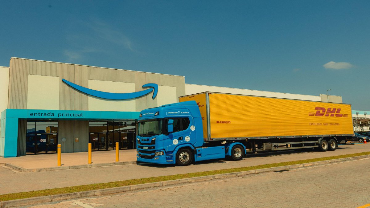 Centro de distribuição da Amazon em Salvador