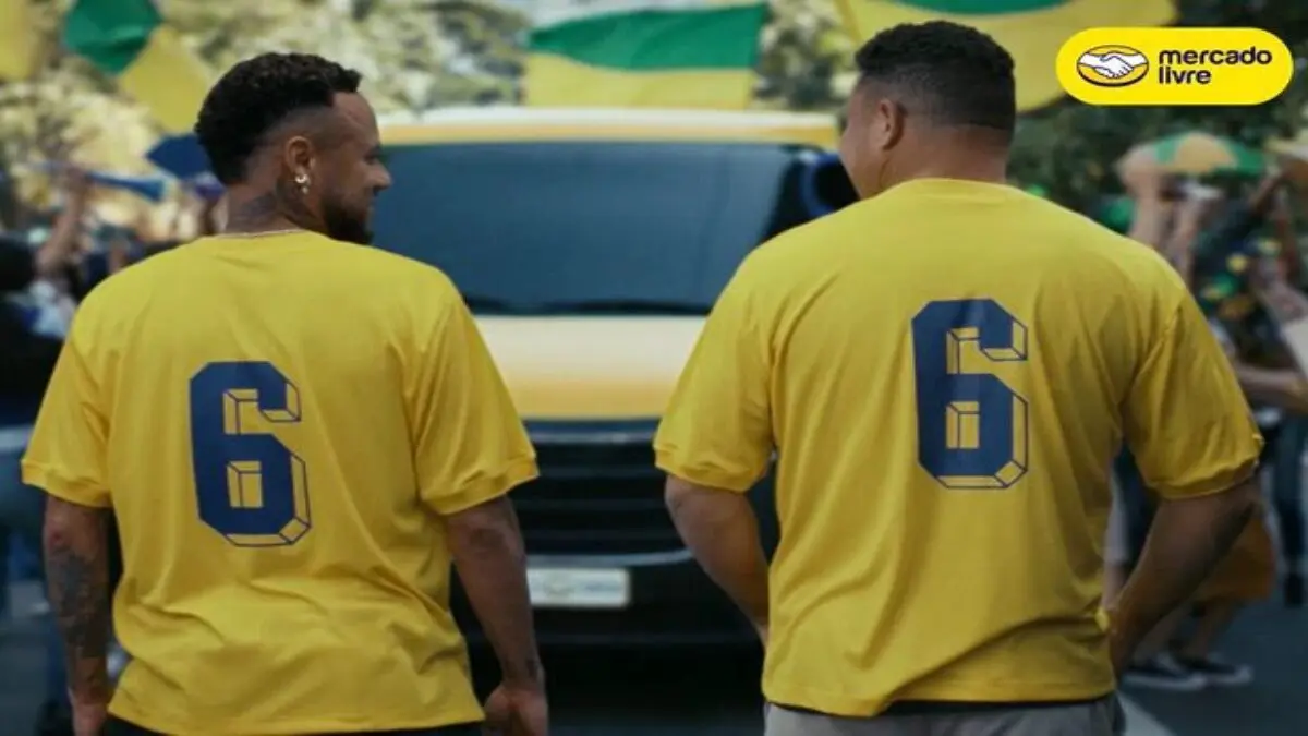 Campanha do Mercado Livre reúne Neymar Jr. e Ronaldo para o 6.6